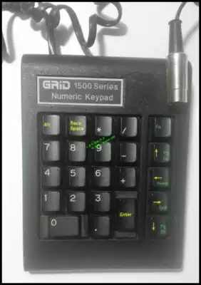 Second-hand original GRID 34160 GRID 1500 series numeric keypad