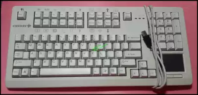 Cherry Cherry G80-11900 white black axis mechanical keyboard USB interface wired gaming keyboard