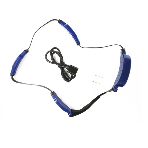 Штурмовая головка носит 360 -дегиб -светодиодную зарядку, вспыхивающие мигающие шапки ночной предупреждение о красном и синем индикаторе безопасности