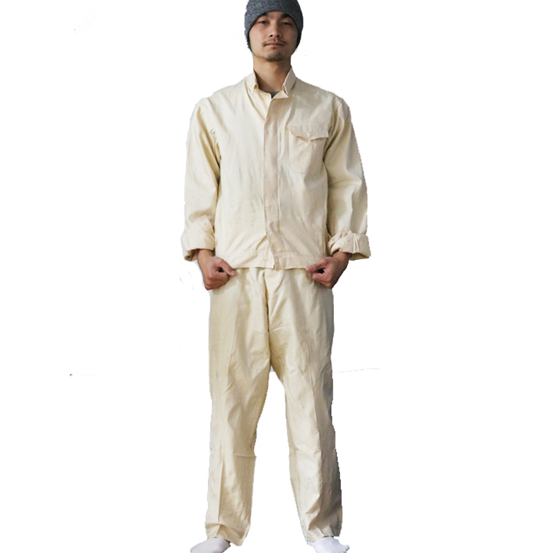Submersible flax submarine anti-acid summer workwear anti-acid workwear linen workwear Summer anti-acid suit resistant to dirty