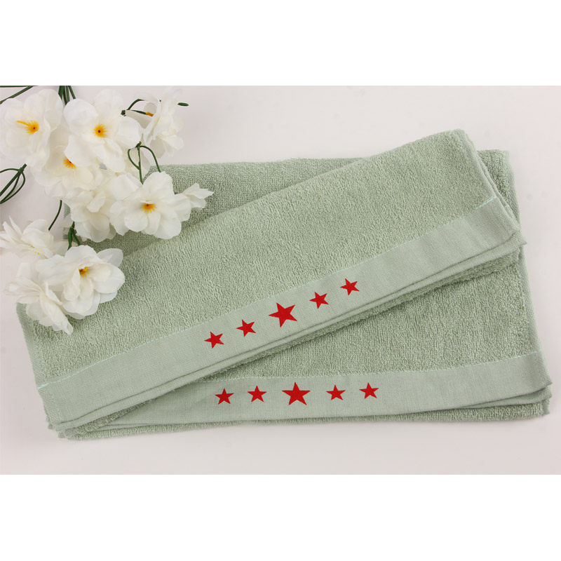 () towel green bath towel face towel pure cotton absorbent non-hair loss labor protection supplies