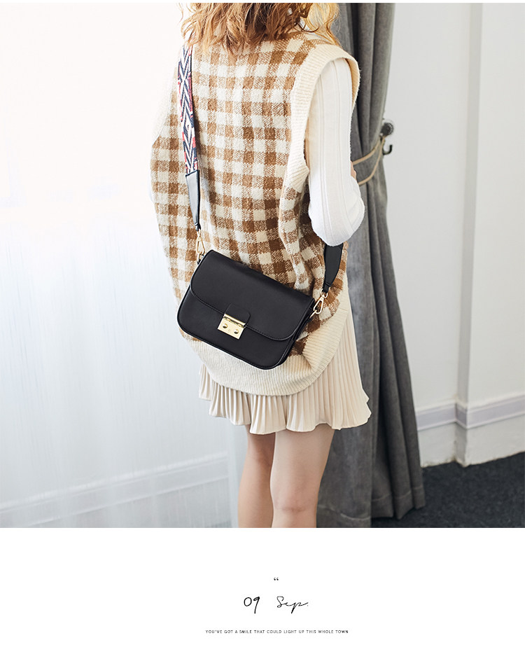 女士小包包宽带小方包2017新款时尚女包韩版
