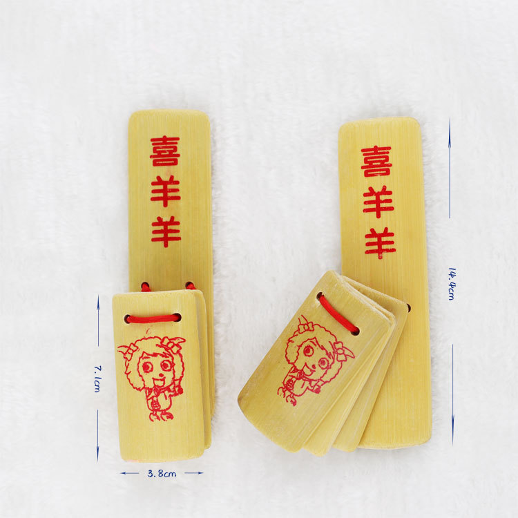 Toàn bộ 9,9 nhân dân tệ vận chuyển sân khấu chuyên nghiệp cho thấy castro castanets ván tre mẫu giáo đồ chơi trẻ em hạnh phúc allegro - Đồ chơi nhạc cụ cho trẻ em đàn piano mini cho bé