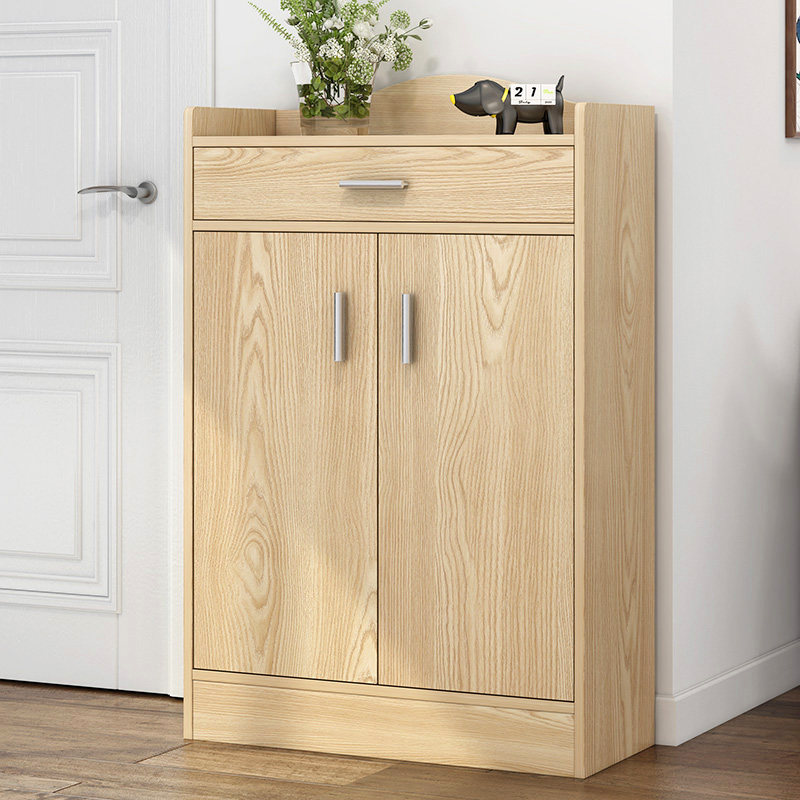 Doorway shoe cabinet Home Large-capacity entry into the household Housekeeping Cabinet Minima Modern Province Space Lockers Mini-type shoe rack