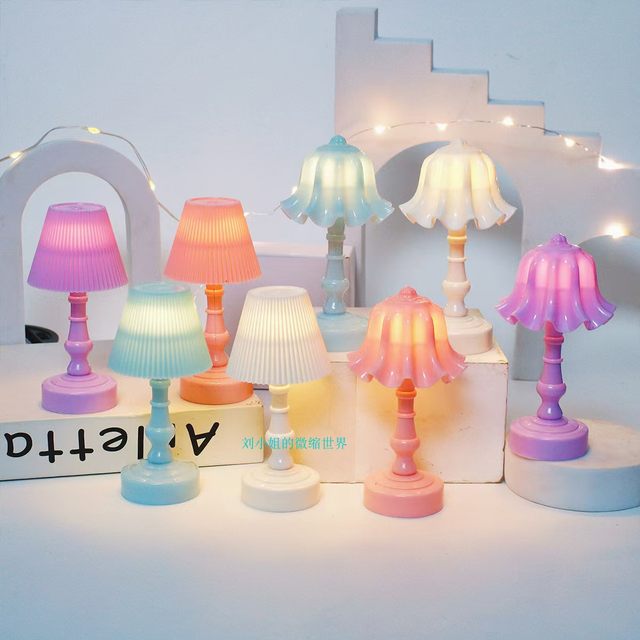 DIY simulation model mini night light small desk lamp