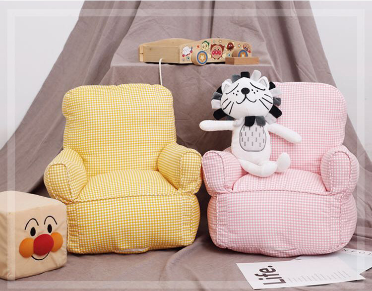 Ass mẹ INS gió kẻ sọc trẻ nhỏ tổ chức mầm non sofa ghế mẫu giáo ghế sofa Ghế - Ghế sô pha sofa mây