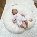 Детская белая подушка для кожи ягодиц для кормящих грудью, увеличенная толщина