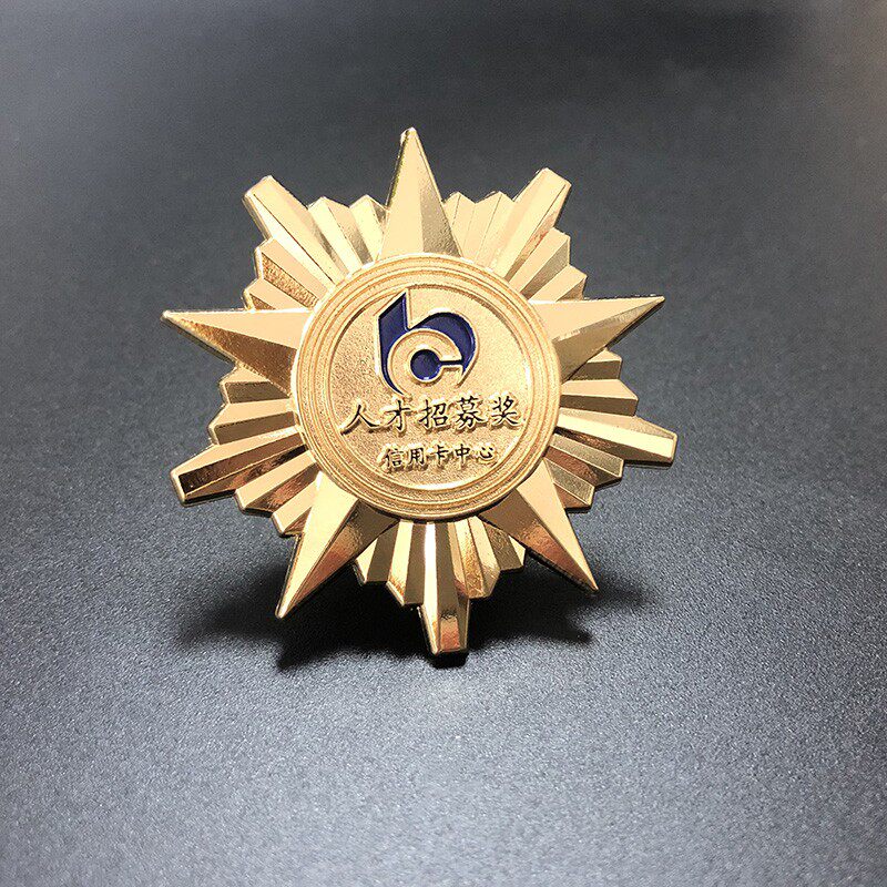 金属徽章定制：打造独一无二的企业文化符号，彰显品牌魅力！-胸牌定做-淘宝百科网