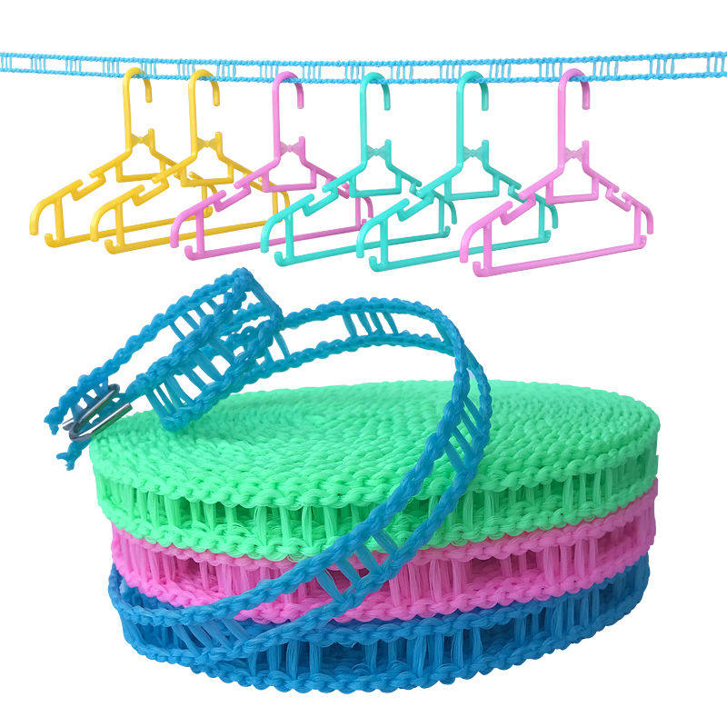 Value-for-money clothesline outdoor travel clothesline dormitory windproof non-slip cool clothesline drying quilt rope drying rope