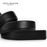 Универсальный ремень для отдыха, кожаные штаны, из натуральной кожи, простой и элегантный дизайн, в корейском стиле