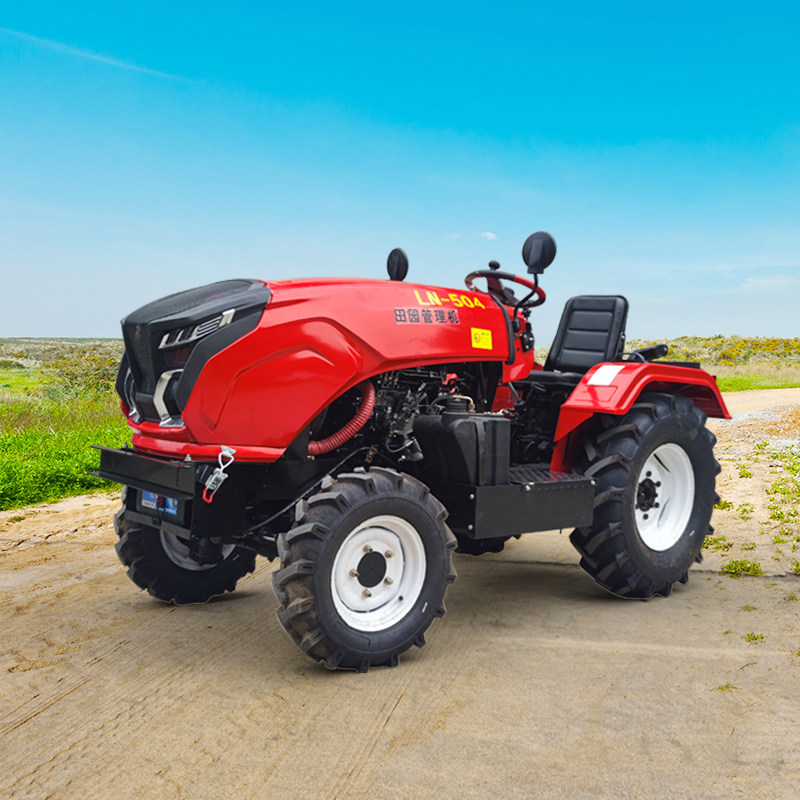 Agricultural tractor four-wheel drive 504 wheeled rotary tiller multifunction diesel low Dwarf Orchard Ditching Mountain Greenhouse King-Taobao