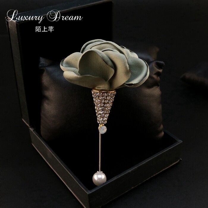 Broche homme en Matériau mixte - Ref 1184206 Image 7