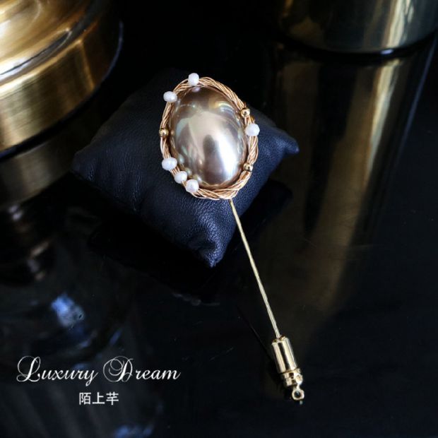 Rêu nhỏ trang trí pin đa năng sáng tạo loại pin đơn giản áo len trâm cài phụ kiện trâm cài nữ ghim cài áo vest nữ