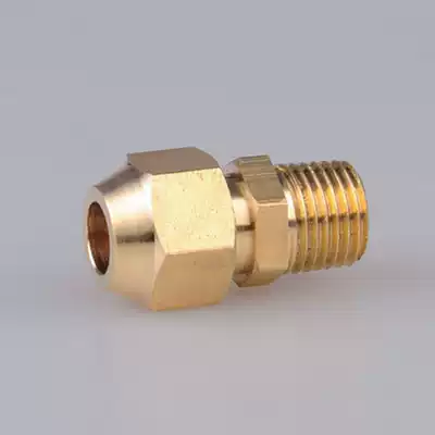Copper flaring outer wire directly 1 point 2 points 3 points 4 points 6 points complete specifications copper tube expansion Bell mouth joint copper cable mother