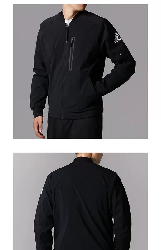 Adidas / Adidas 2020 áo khoác chống gió mùa xuân mới áo khoác thể thao giản dị áo khoác nam DV3310 - Áo khoác thể thao / áo khoác