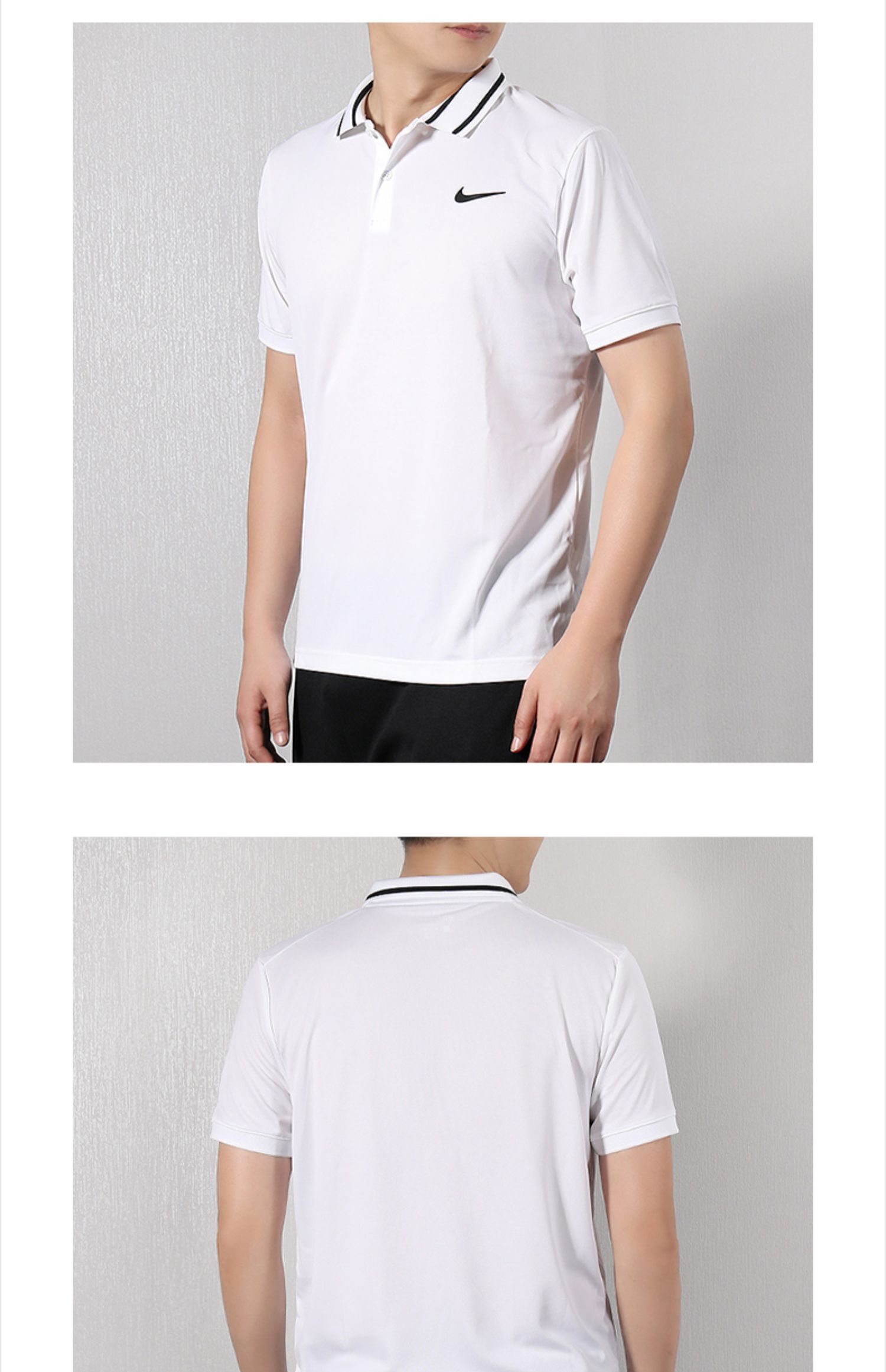 Nike Nike tay áo ngắn nam 2019 hè mới thể thao thoáng khí áo sơ mi POLO giản dị Áo phông BV1195-100 - Áo polo thể thao áo polo nike