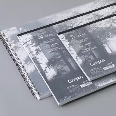 Japan's national reputation Watanabe sketchbook A4 hand-drawn drawing paper Painting Book color pencil book A3 students use sketching paper City quite adult blank thick art sketch painting picture sketch book painting material