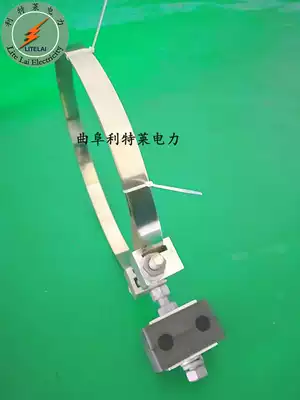 Hot rod 1 2 meters of the lower clamp ADSS optical fiber cable down clamp insulation type of the lower clamp cable fittings