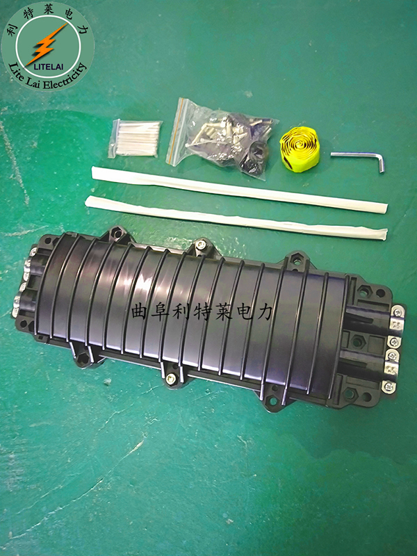 Fiber connector box plastic horizontal cable joint box 24 core pipe pre - buried optical fiber interface cabin wiring