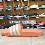 Bộ đếm chính hãng mùa thu 2018 mới Giày nữ Adidas adidas một từ kéo dép thể thao B43528