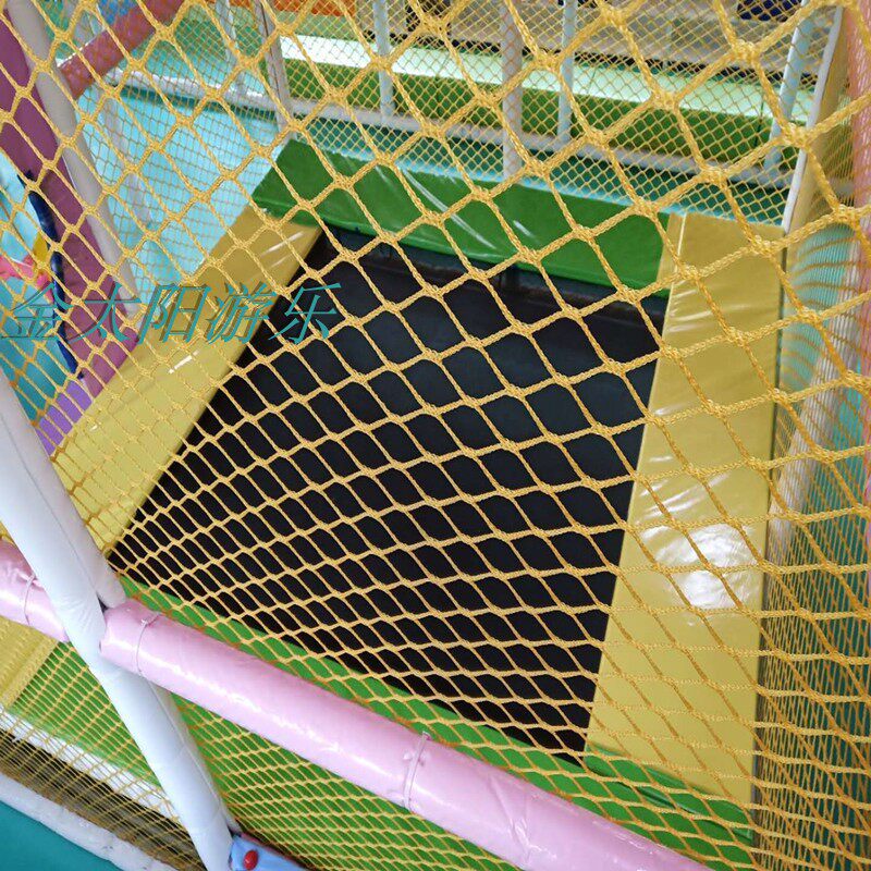 Kindergarten Trampoline Pad Sponge Pad Spring Mat Customized Mesh Surface Protective Pad Children's Naughty Fort Accessories