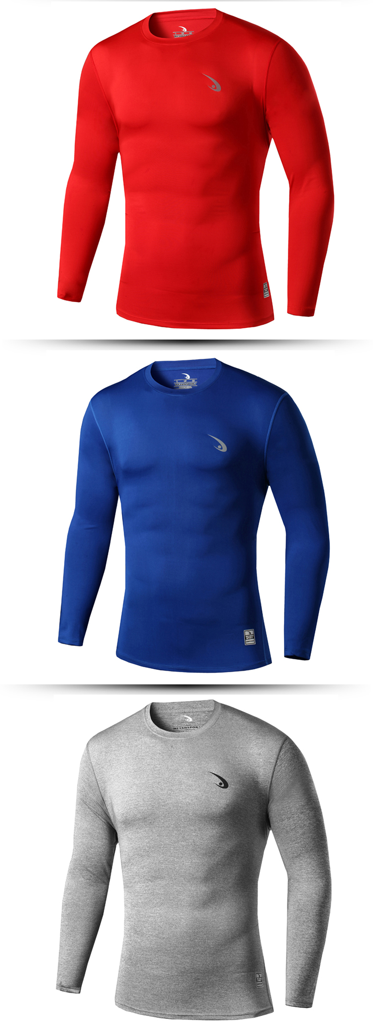 Vêtement fitness homme WEVANSPORT CC0580102 en spandex - Ref 605380 Image 24