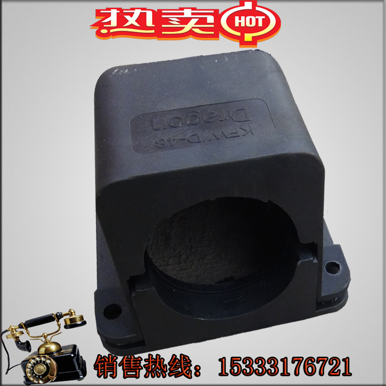 Manufacturer direct sales KFW flange joint seat wearing cable or hose flange can with joint square joint