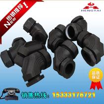Manufacturer Hot Pin New KW Right Angle Type Pipe Junction Pg Type Nylon Pipe Junction 90 Degrees Elbow Plastic Bellows