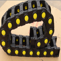 Current goods supply TZ45 series machine tool bridge drag chain reinforced nylon bridge drag chain totally enclosed plastic drag chain