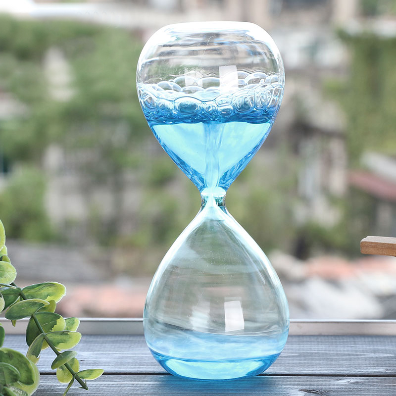 Bubble Water Drop Sand Leaking Glass Liquid Creative Pendulum Girl Child Oil Drop Dreamy Subtotal Time Instrumental Birthday Gift