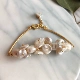Phong cách thiết kế Bản giao hưởng tự nhiên Hình Baroque Pearl Vòng đeo tay đơn giản C4 - Vòng đeo tay Cuff vòng đeo tay nữ Vòng đeo tay Cuff