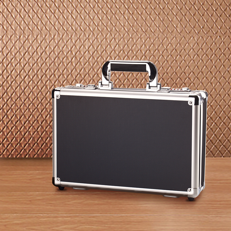 Password Suitcases Aluminum Alloy Male Small Superior Business Briefcase Luggage Containing Box Packaging Money Cash Admission
