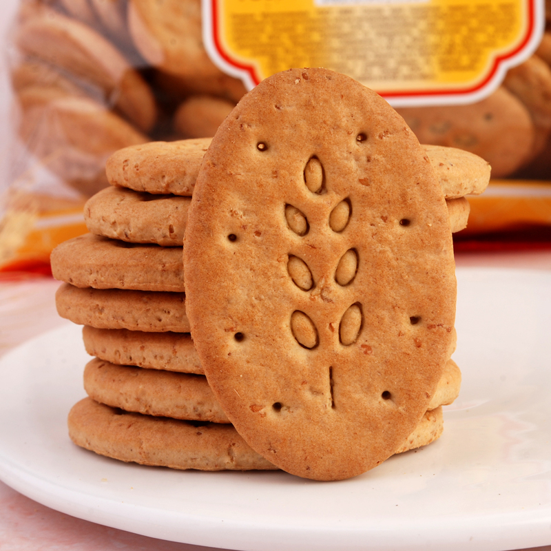 Russia imported whole grain oatmeal coarse grain digestive biscuits 350g meal replacement full stomach snack nutritious breakfast food