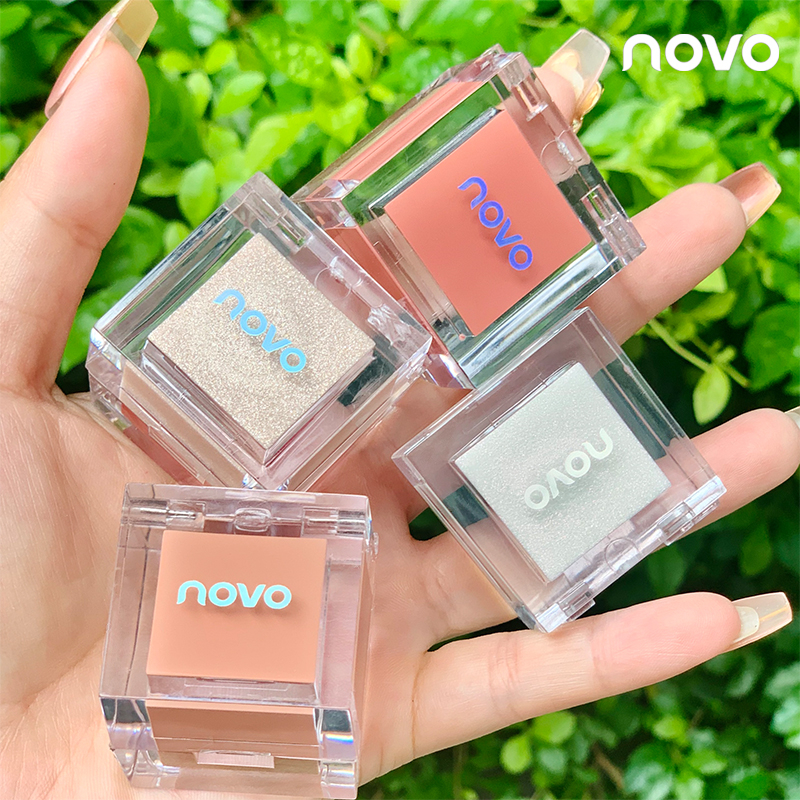 novo small ice cube blush highlighter all-in-one plate nude makeup natural dual-purpose repairing rouge mashed potatoes Li Jiaqi