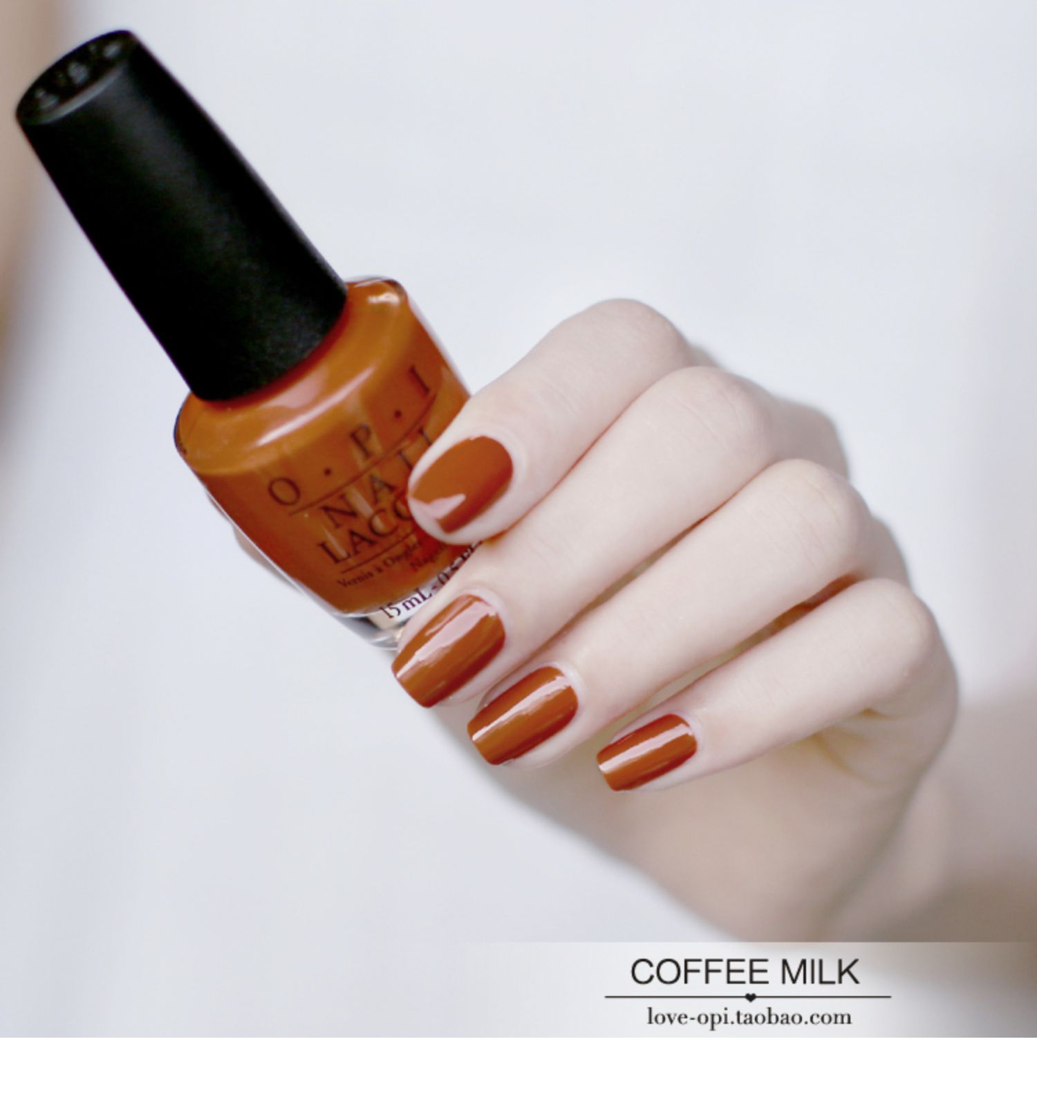 Mỹ gốc OPI sơn móng tay V26 net màu đỏ bí ngô màu trắng khí không độc chân móng dài - Sơn móng tay / Móng tay và móng chân sơn gel hàn quốc