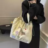 Вместительная и большая сумка через плечо, милый шоппер, сумка на одно плечо