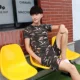 Mùa hè 2017 Hàn Quốc ngụy trang áo thun ngắn tay phù hợp với giới trẻ