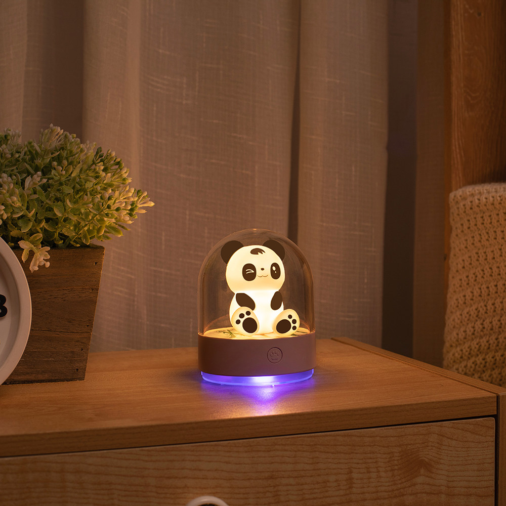 Explore life Red Panda Aromatherapy night light USB charging disinfection light Bedside atmosphere Creative night light Desktop LED