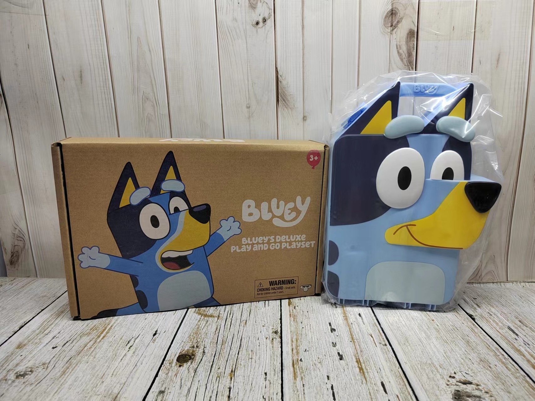 (Spot) Bluey Bluey Storage Box 2 5-3 Inch Doll Model Toys