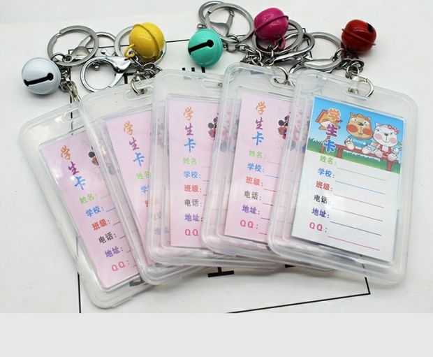 Phim hoạt hình rắn màu chuông cá tính bộ thẻ sinh viên nữ thẻ ID bộ kiểm soát truy cập thẻ bữa ăn thẻ tùy chỉnh thẻ công việc ví đựng thẻ atm lv