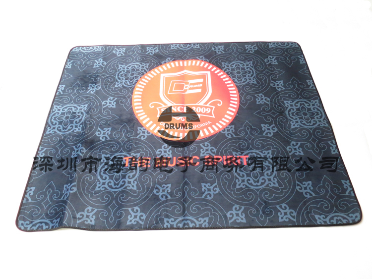 Sea Rhymes Percussion DE DRUM JAZZ DRUM JAZZ DRUM 2m GROUND MAT ANTI-SLIP ELECTRONIC DRUM BLANKET DRUM MAT THICKENED DRUM RUG