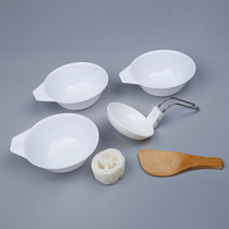 Outdoor set of cutlery 6 pieces of sets pan cutlery cutlery picnic wild cooking utensils Field cutlery portable