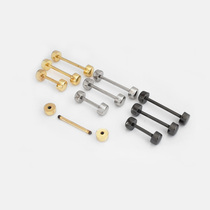 Bag accessories Metal buckle Bag buckle Dumbbell rod ring buckle Small screws on the bag Buckle Hardware lock accessories