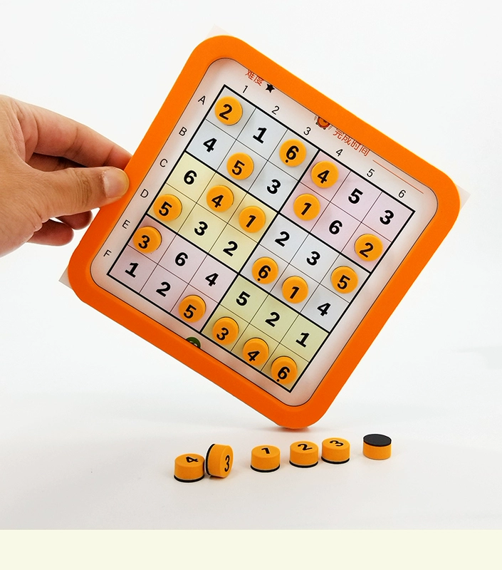 Sudoku vuông cờ vua cho trẻ em trong mục mầm non bốn mươi sáu lực từ của Giác Ngộ đào tạo suy nghĩ đồ chơi giáo dục