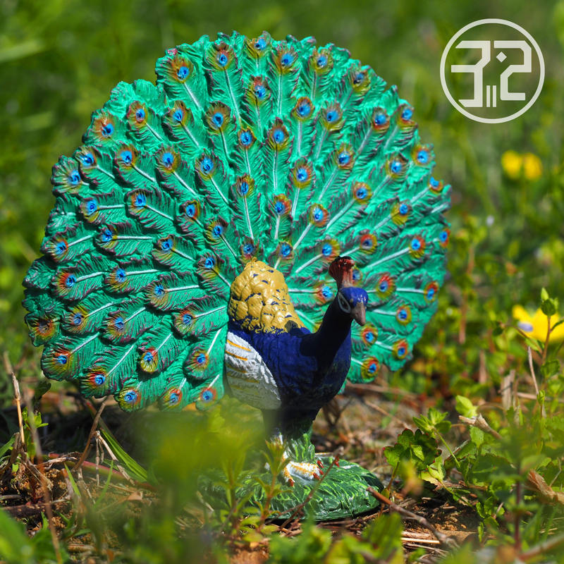 Peacock 88209 Uk Collecta I You He Simulation Bird Animal Model Toy