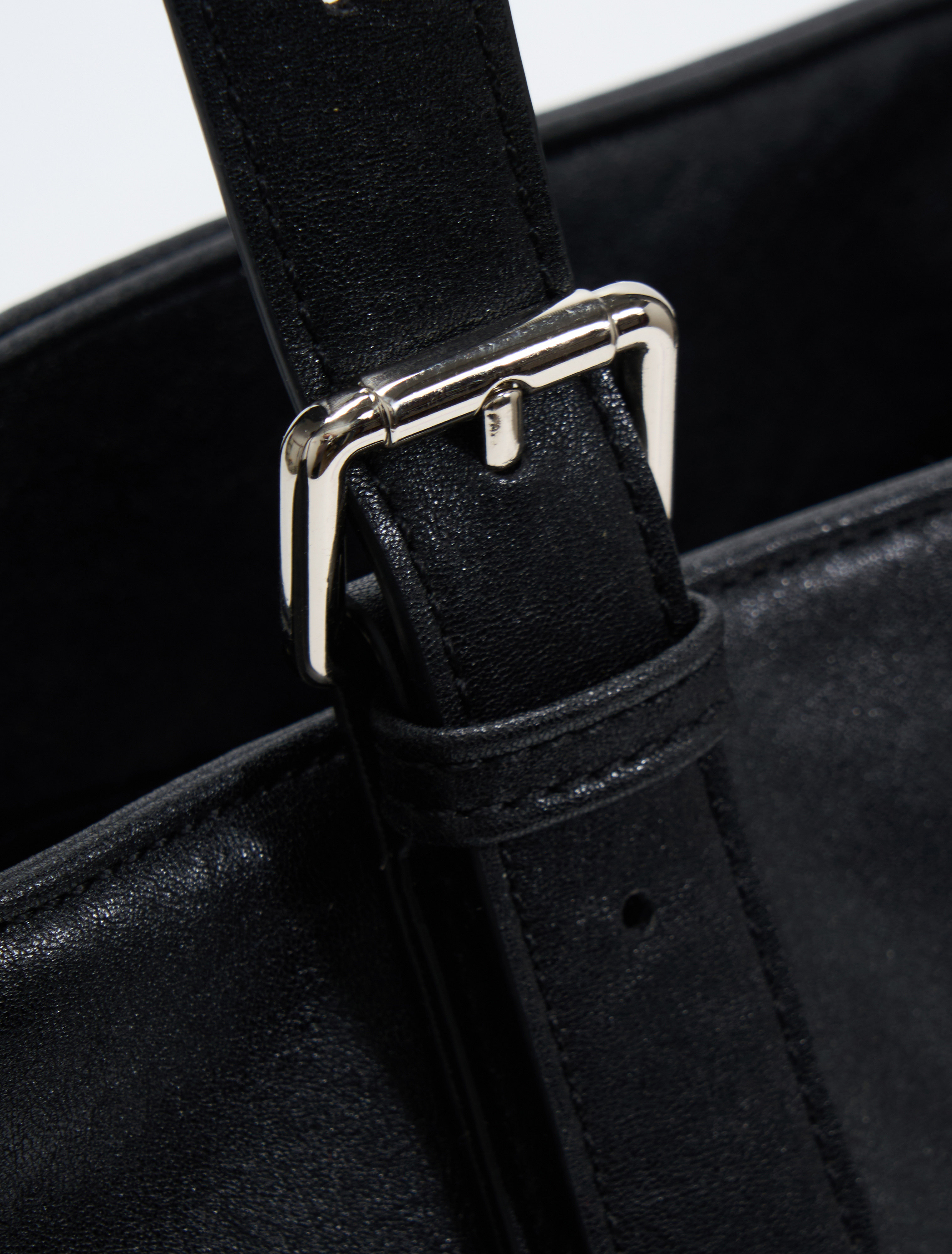 PURESQUARE Vegetable-Tanned Leather Tote Bag