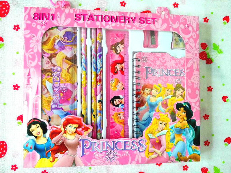 School children's stationery set gift box kindergarten prizes pupils school supplies stationery spree