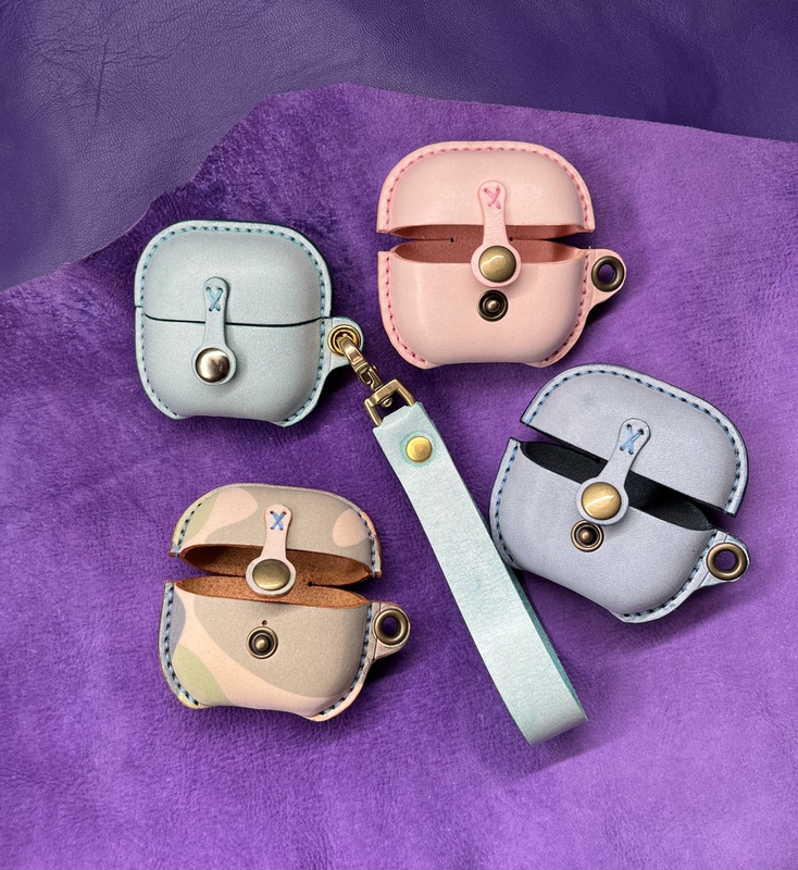 Suitable for Huawei Ear Clip Second Generation Huawei Freeclip2 Protective Case Handmade Leather Case Earphone Case Earphone Cover Delivery Time Depends on the Project Schedule
