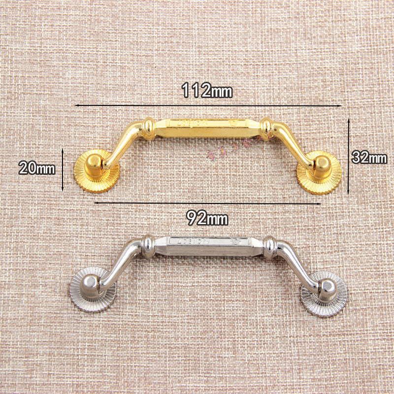 High-end gift box handleRed wine box handleWooden box handleEuropean-style drawer handleLeather box handlePacking box accessories