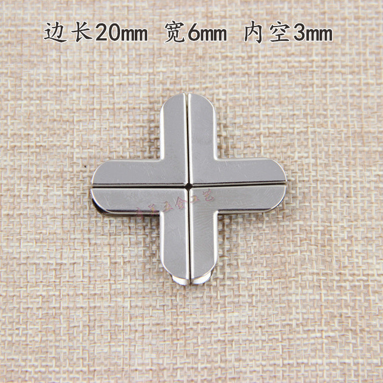 (20) side length 20mm antique school bag corner photo book menu Bensub packing corner code protection notebook corner